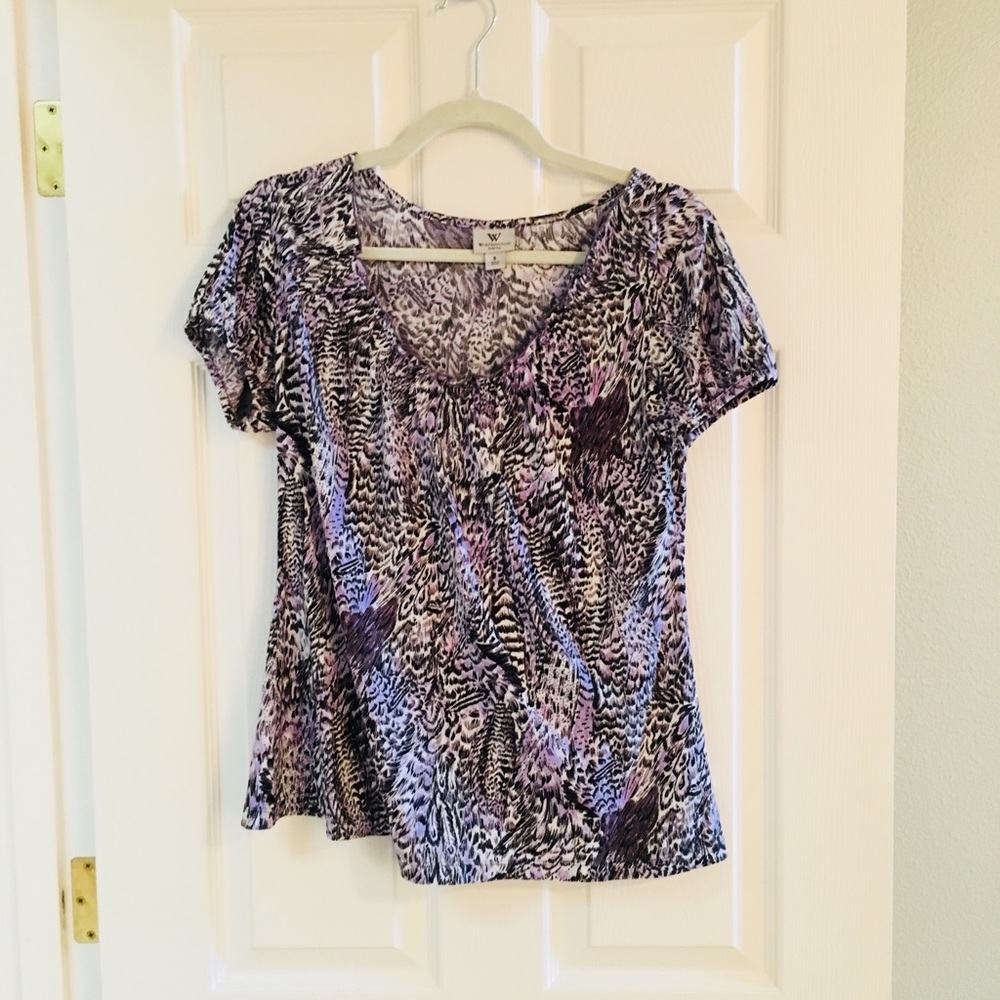 Worthington | Short Sleeve Top